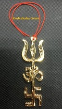 Tri Shakti Trishul Om Hindou