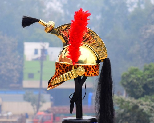 Casque médiéval cavalerie - casque,