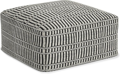 Safford square pouf 20 inch - safford,