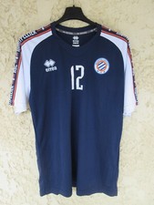 Maillot Volley-Ball MONTPELLIER HSC VB porté n°12 féminine Erreà shirt XXL