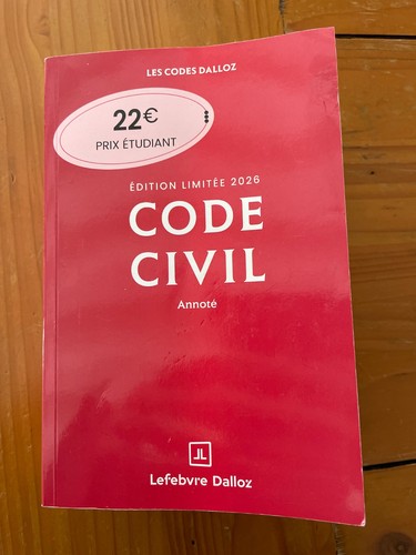 Code civil dalloz 2026 - code,