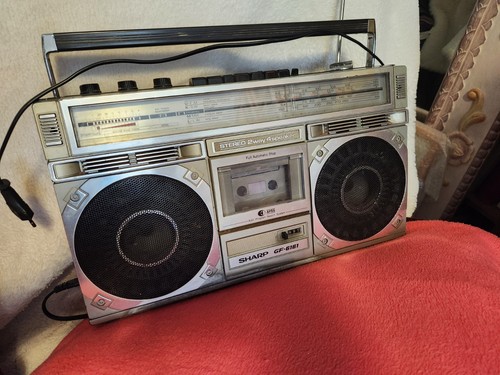 Boombox sharp 6161 radio - sharp,