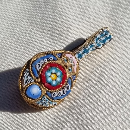 Ancienne broche mandoline - ancienne,