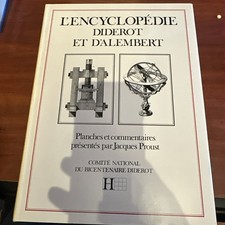 L'Encyclopédie Diderot et d'Alembert : Planches et commentaires | Très bon état