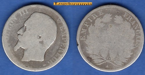 Francs napoléon iii tête - 2,