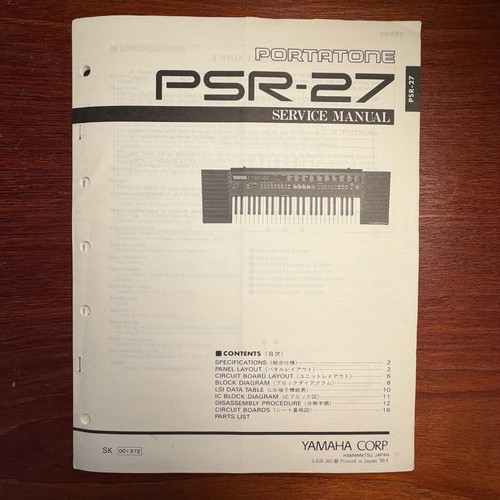 Vintage yamaha psr - vintage, psr-27
