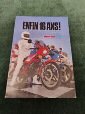 HONDA MB 80  1980 prospectus brochure catalogue dépliant  catalog