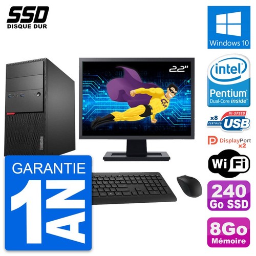 Tour lenovo m900 - pc, 22"