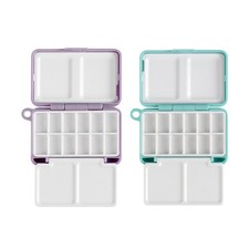 Palette aquarelle voyage avec - palette,