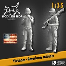 1:35 - Figurines - Guerre du Vietnam - Soldats Américains by modelkit.fr