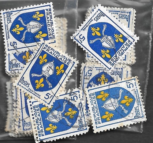 Lot 100 timbres - timbres, vrac