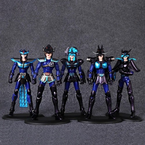 5pcs saint seiya figures 19cm - 5pcs,