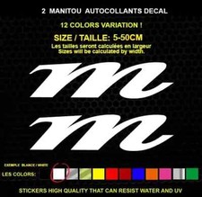 2 MANITOU  autocollant