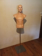 Tête buste mannequin de vitrine homme  réglable PARFAIT ETAT ...