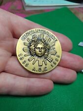 médaille bronze Cinquantenaire 1935 A O C 1985 Vins Et Eaux De Vie