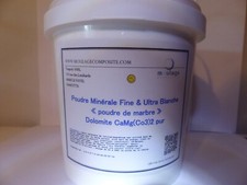  Poudre de marbre Carbonate de Calcium/magnésium Ultra blanche CaMg(CO3)2