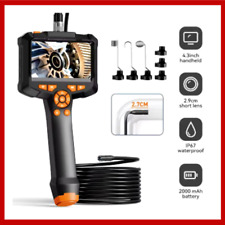 Caméra Endoscopique Industrielle Pour Inspection 1080P HD Endoscope 4.3" Voiture