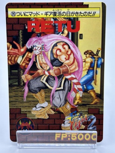 Final fight2 retu game card - final,