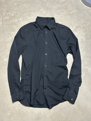 Men black dress shirt - men’s,