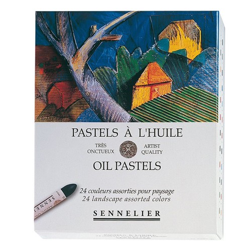 Boite pastels l huile - boite,