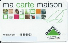 Carte cadeau - Leroy Merlin