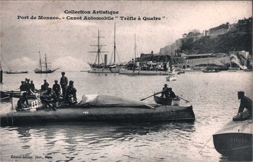 Cpa monaco port de - -,