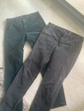 NOTIFY: SUPERBE PANTALON VELOURS TAILLE 25 XS VERT FONCÉ OU GRIS, BIEN CHAUD !