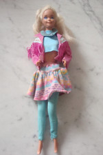 poupée barbie et vetements #9932 western fun 1990 vintage