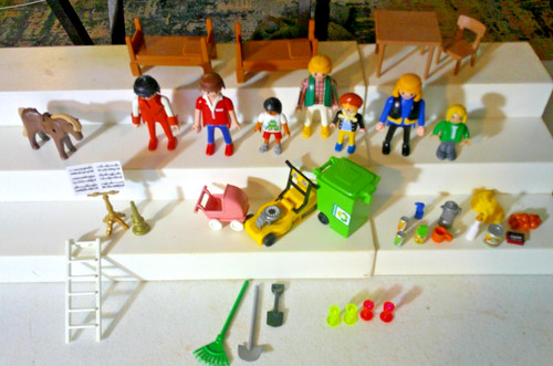 Playmobil action figures - action, ~
