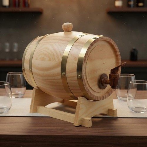Tonnelet vin avec robinet - vin,