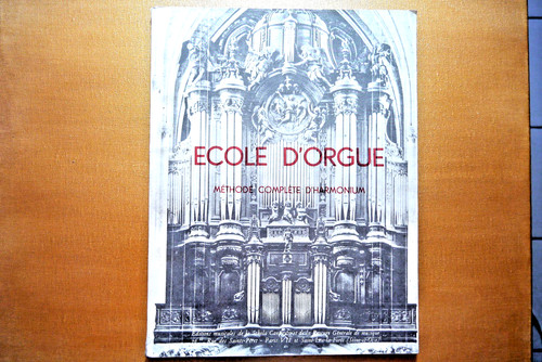 Ecole orgue methode - ecole, ,