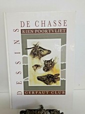 Livre chasse / dessins de chasse  Rien Poortvliet Gerfaud