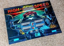 Williams High Speed Pinball