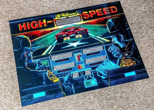 Williams high speed pinball - speed,