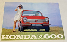 Brochure de Vente HONDA S800 / N 600 / N360 - Non Daté - Bel Etat