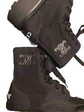Magnifique Et Authentique Boots Noir Celine 37 Tbe