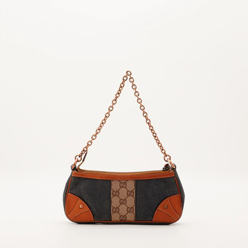 Pochette denim gucci - pochette, toile