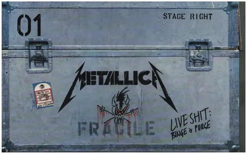 Metallica box live - cd-box,