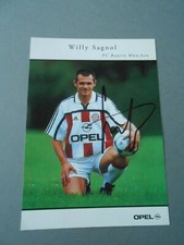 AUTOGRAPHE FOOTBALL FICHE DE