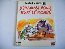 BD - y' EN AURA POUR TOUT LE MONDE Reiser Coluche les restaurants du coeur 1989