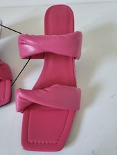 PIMKIE Claquettes mules rose vif talon 8.5 cm Taille 38