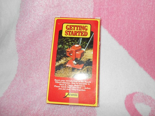 Mantis tiller cultivator vhs - tiller/cultivator,