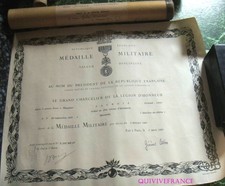 DIPL542 - DIPLOME MEDAILLE