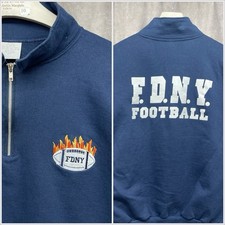 RARE 90s VINTAGE FDNY FOOTBALL