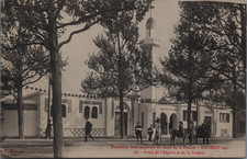 Zoo humain, l'Exposition de Roubaix, palais, Algérie, Tunisie, 1911 Carte p