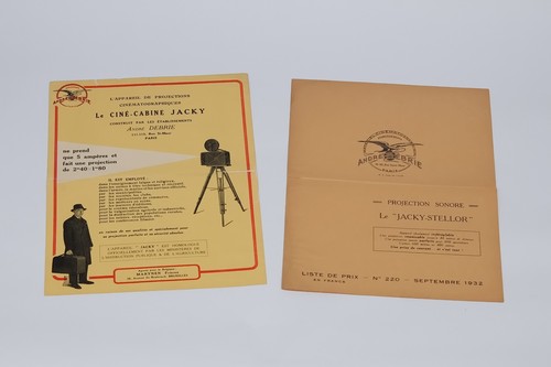 Andre debrie cine cabine - debrie, jacky