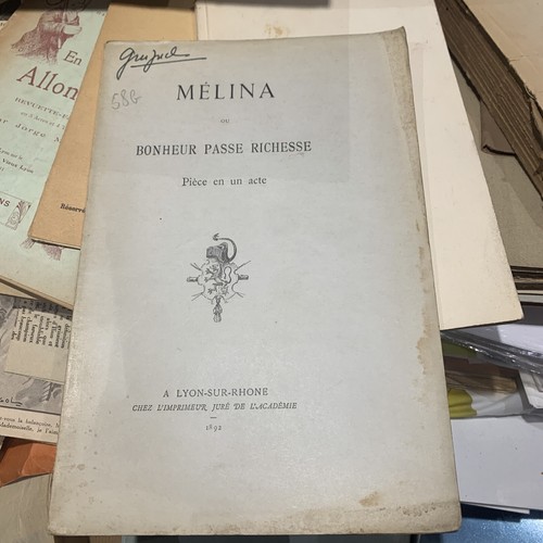 Rare ancien livre livret lyon - ancien,