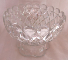 Sucrier drageoir en cristal de