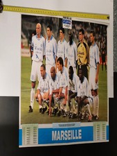 magazine ONZE MONDIAL poster équipes OM nantes calendrier match 2001 football