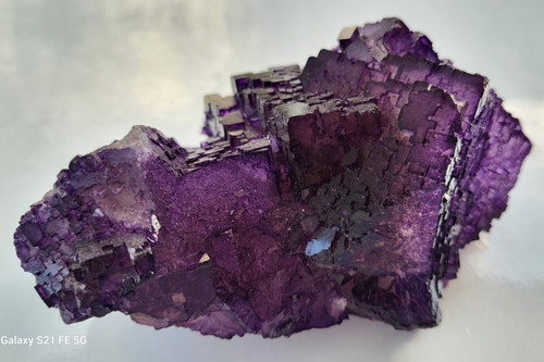 Fluorite violette mina - fluorite,